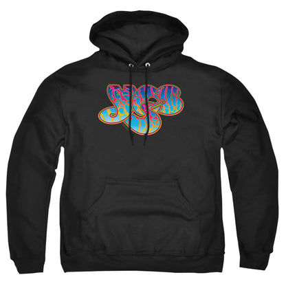 Yes Logo Mens Hoodie Black