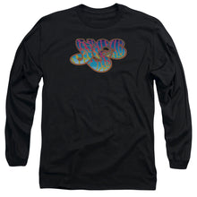 Load image into Gallery viewer, Yes Logo Mens Long Sleeve Shirt Black