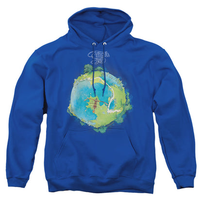 Yes Fragile Cover Mens Hoodie Royal Blue