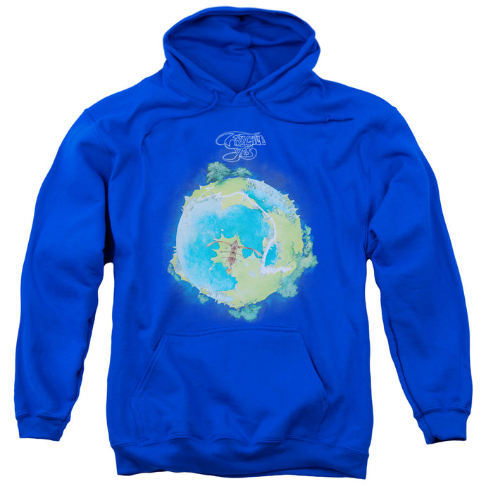Yes Fragile Cover Mens Hoodie Royal Blue