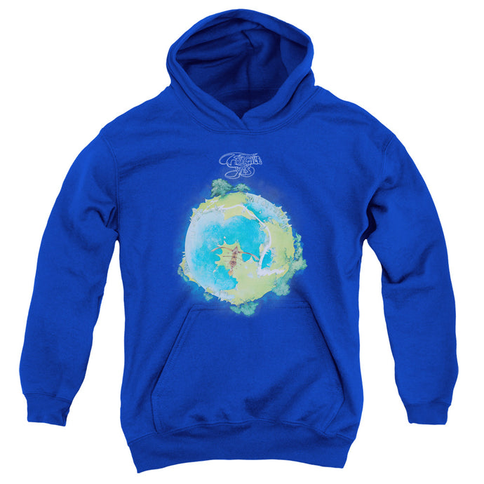 Yes Fragile Cover Kids Youth Hoodie Royal Blue