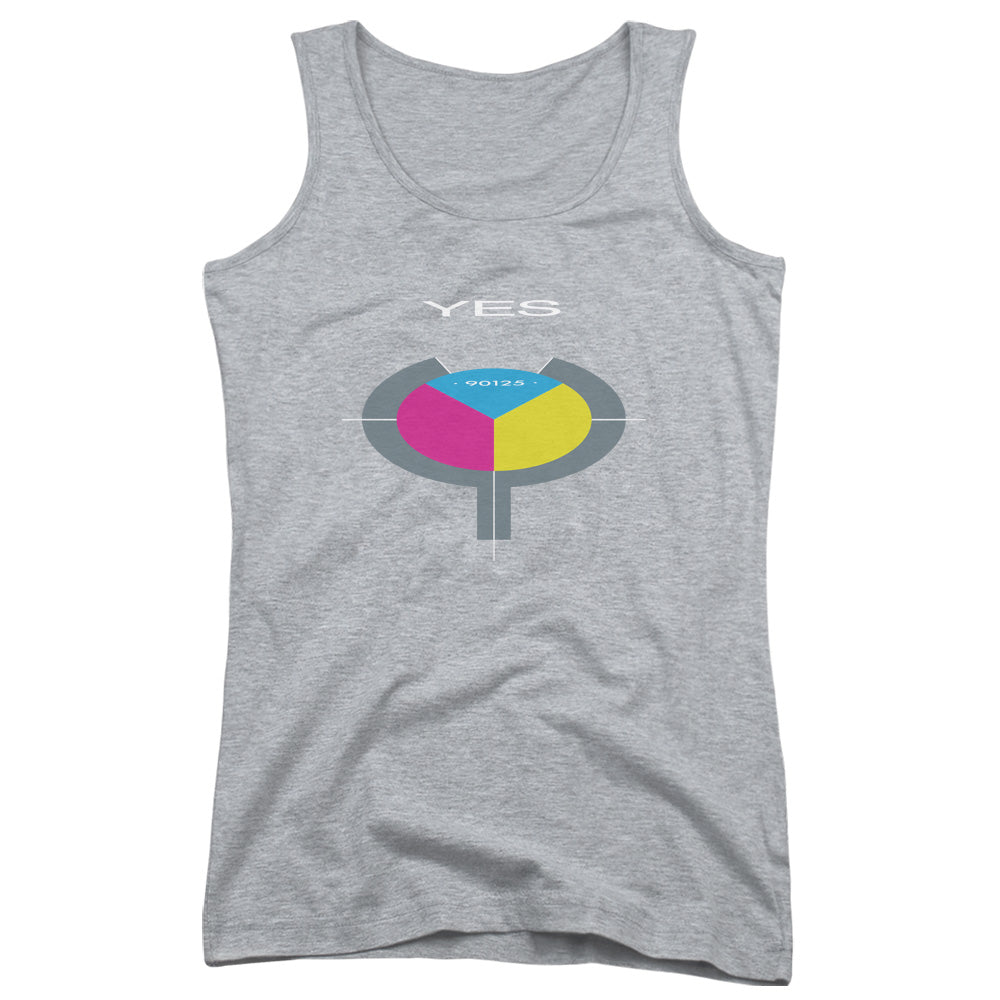 Yes 90125 Womens Tank Top Shirt Athletic Heather