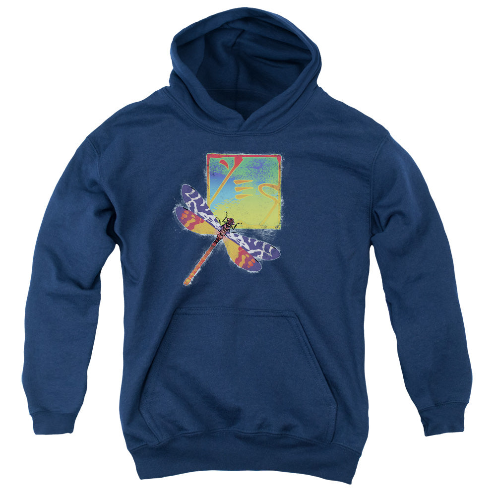 Yes Dragonfly Kids Youth Hoodie Navy Blue