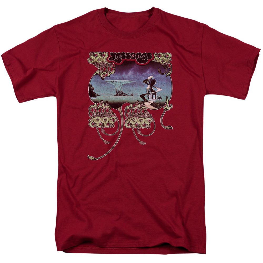 Yes YesSongs Mens T Shirt Cardinal
