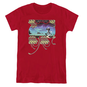 Yes YesSongs Womens T Shirt Cardinal