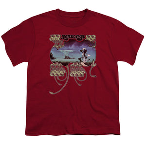 Yes YesSongs Kids Youth T Shirt Cardinal