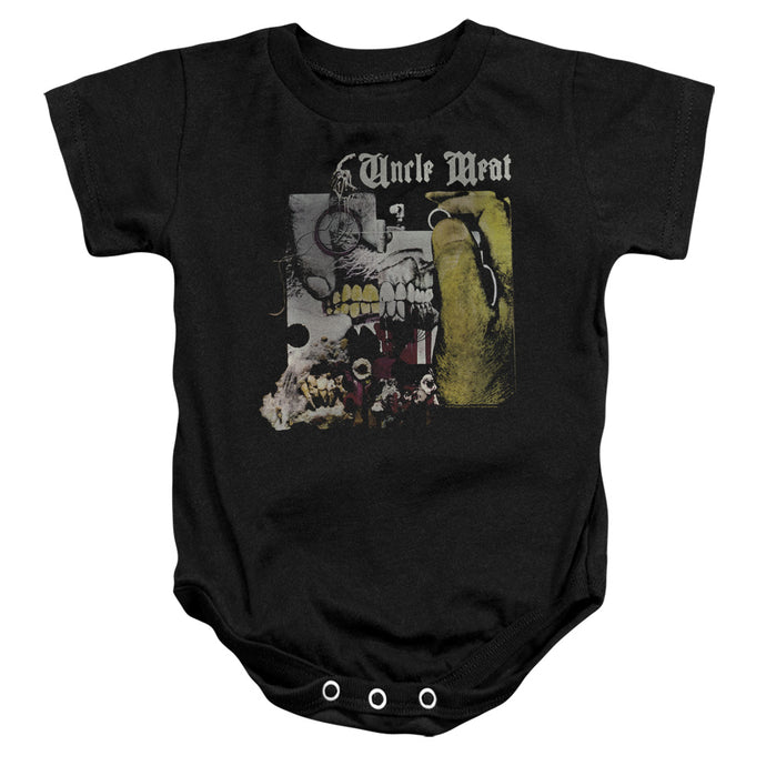 Frank Zappa Uncle Meat Infant Baby Snapsuit Black