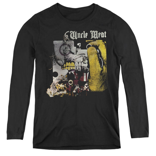 Frank Zappa Uncle Meat Womens Long Sleeve Shirt Black