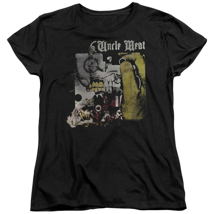 Frank Zappa Uncle Meat Womens T Shirt Black