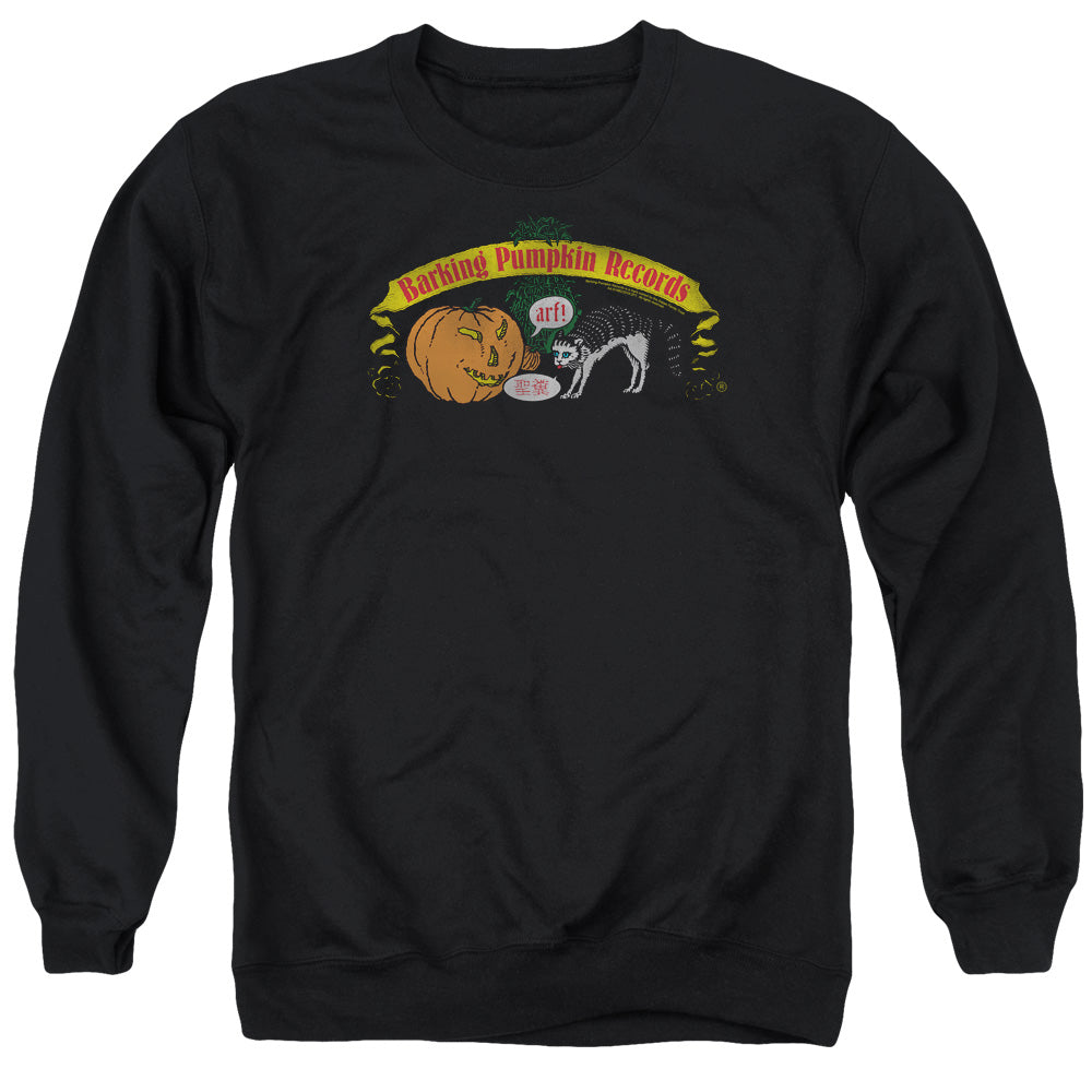 Frank Zappa Barking Pumpkin Mens Crewneck Sweatshirt Black