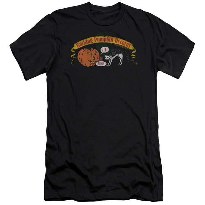 Frank Zappa Barking Pumpkin Slim Fit Mens T Shirt Black