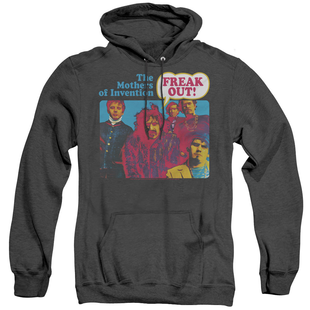 Frank Zappa Freak Out! Heather Mens Hoodie Black