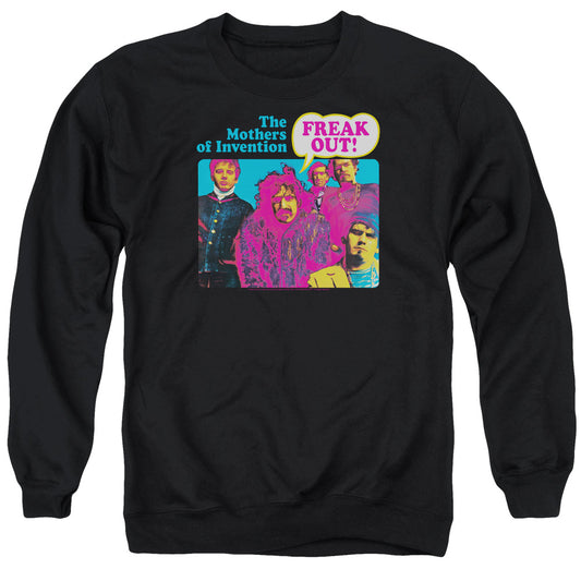 Frank Zappa Freak Out! Mens Crewneck Sweatshirt Black