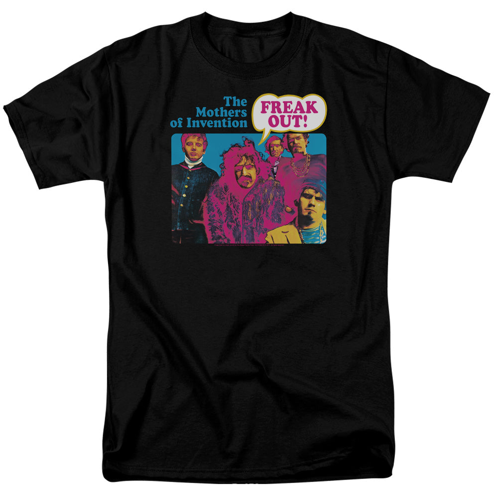 Frank Zappa Freak Out! Mens T Shirt Black