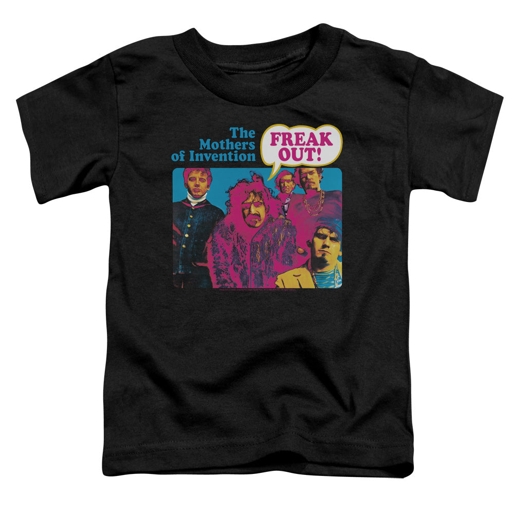 Frank Zappa Freak Out! Toddler Kids Youth T Shirt Black