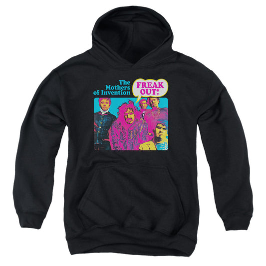 Frank Zappa Freak Out! Kids Youth Hoodie Black