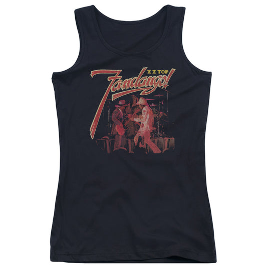 ZZ Top Fandango Womens Tank Top Shirt Black