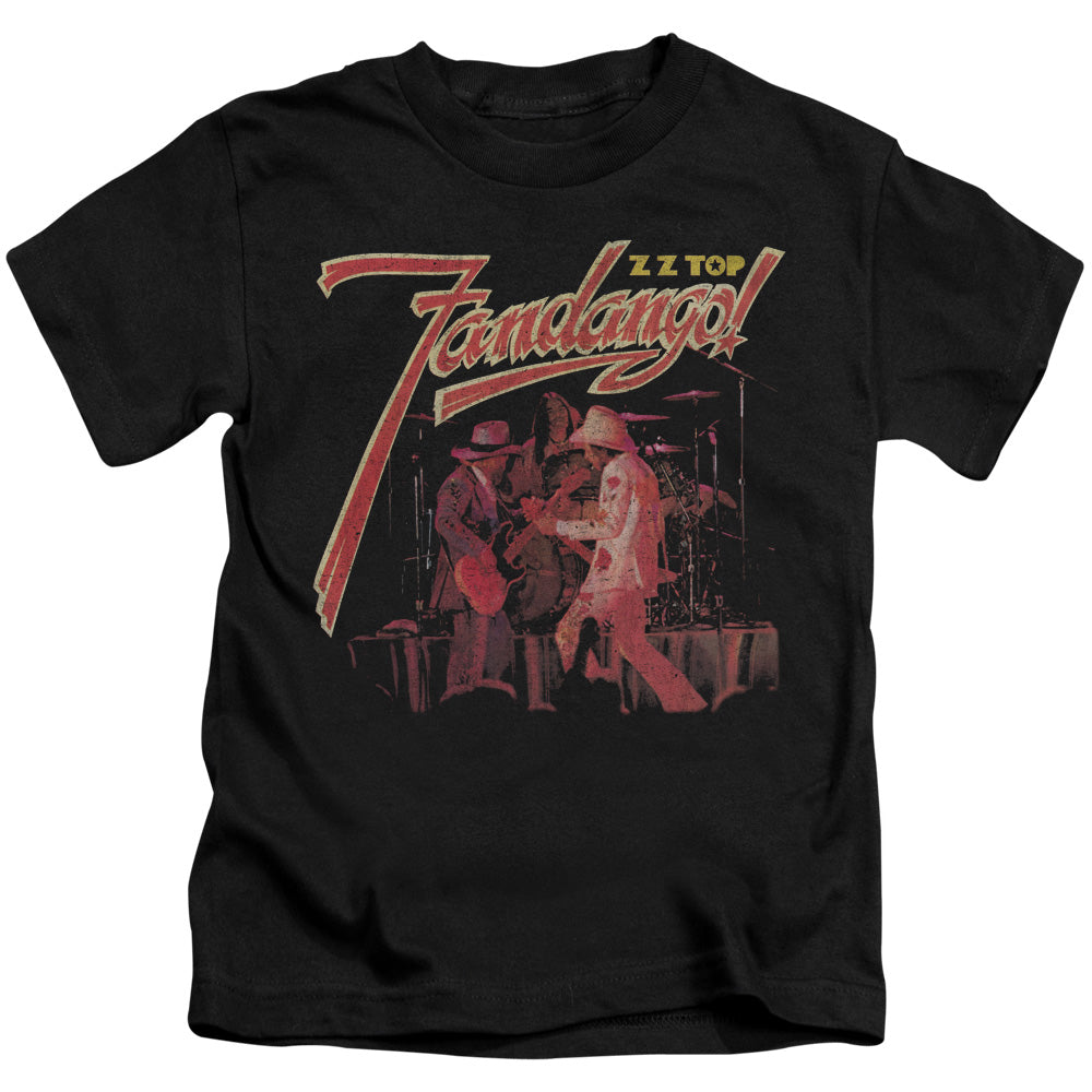 ZZ Top Fandango Juvenile Kids Youth T Shirt Black