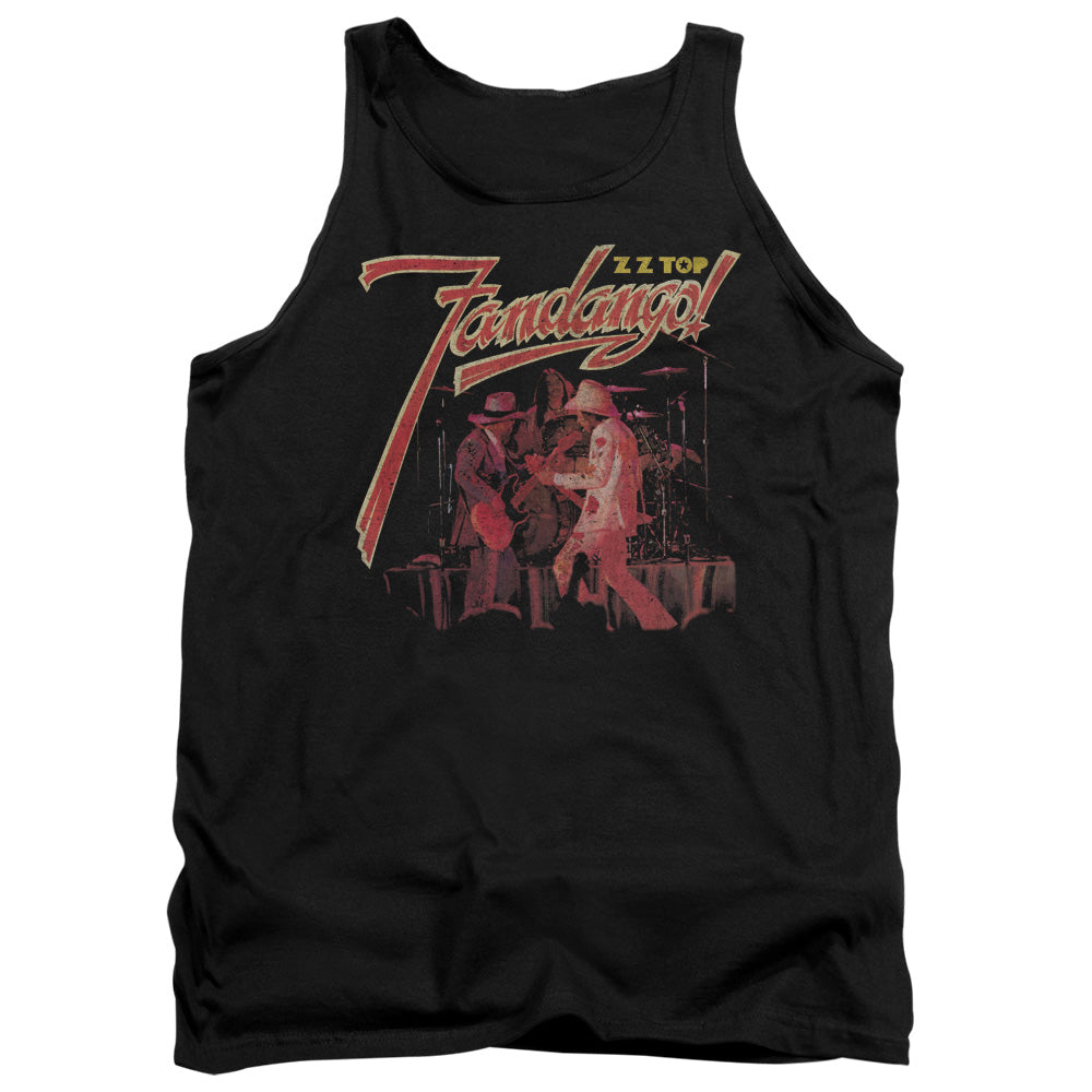 ZZ Top Fandango Mens Tank Top Shirt Black