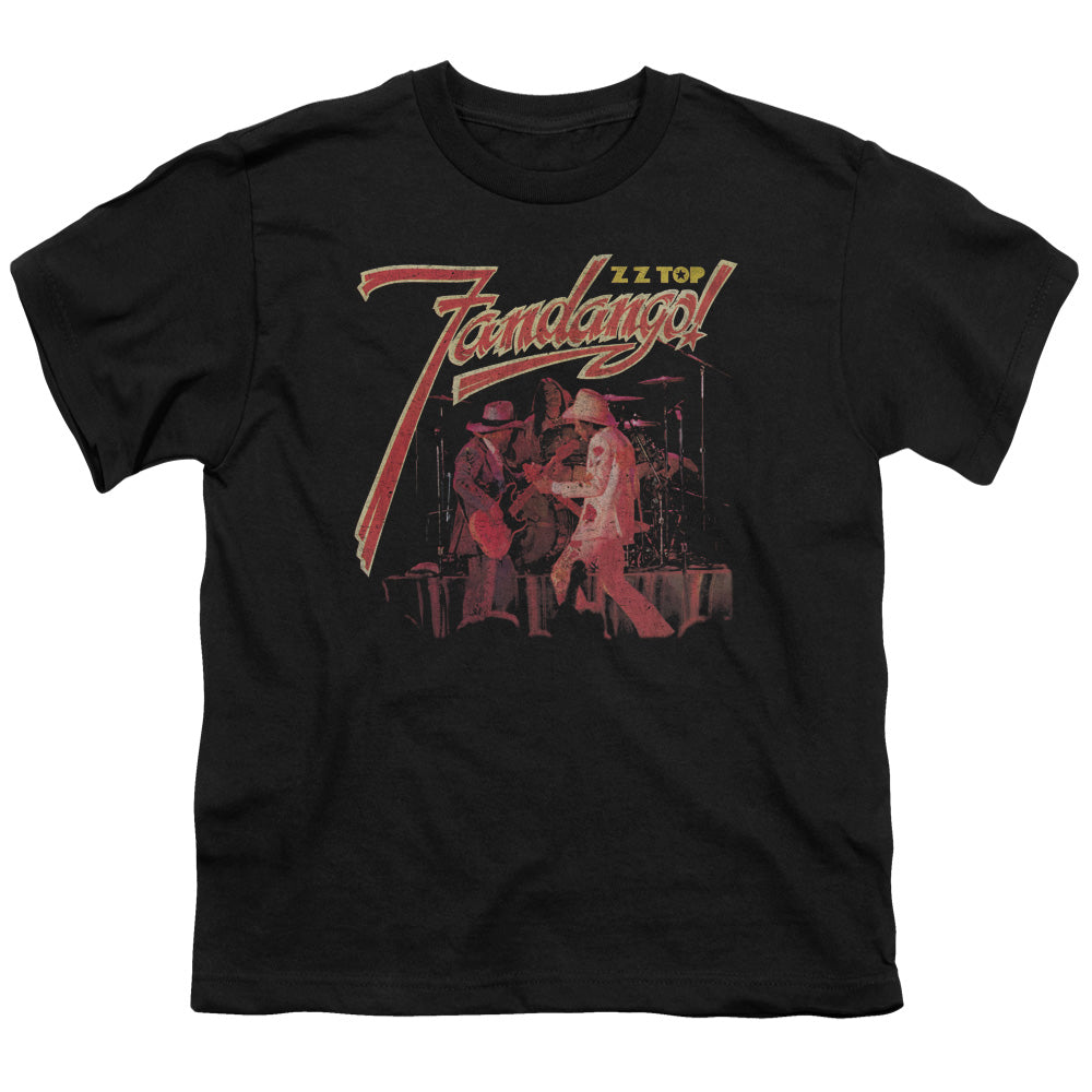 ZZ Top Fandango Kids Youth T Shirt Black