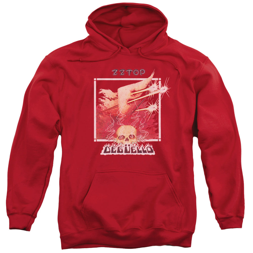 ZZ Top Deguello Cover Mens Hoodie Red