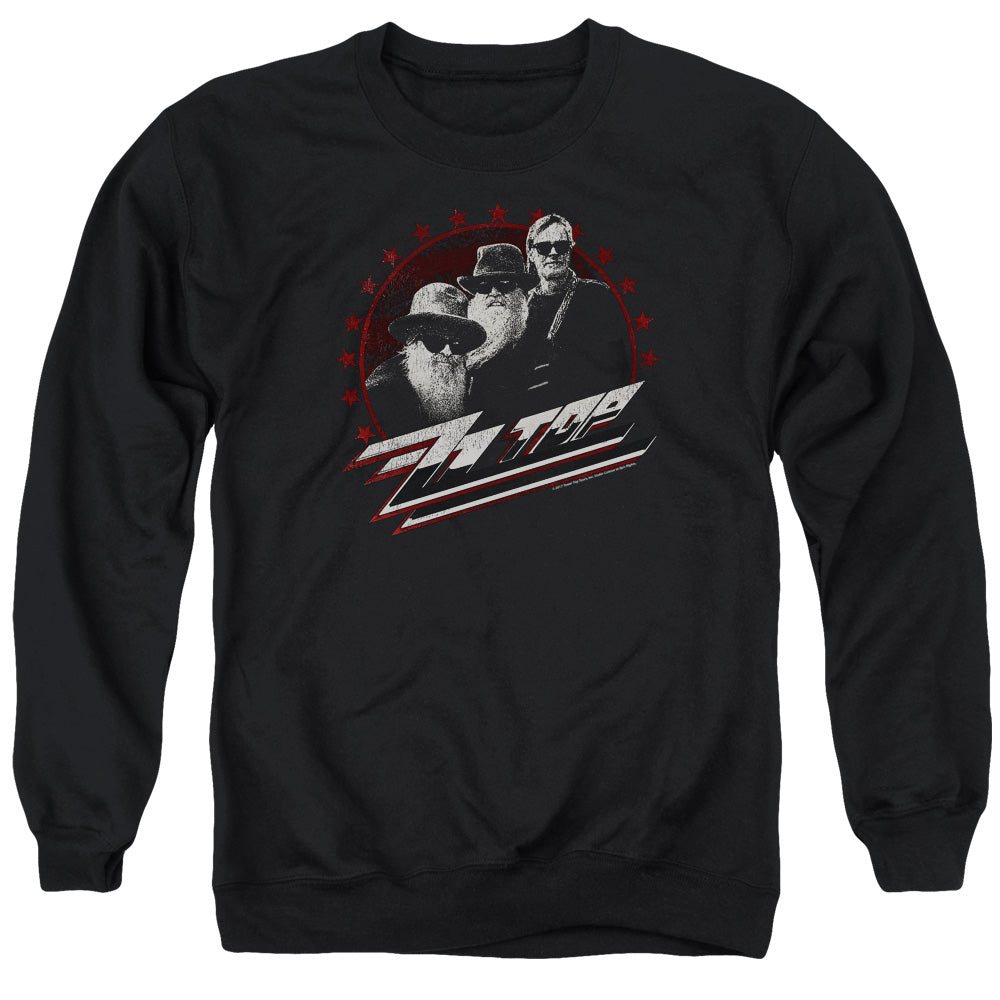 ZZ Top The Boys Mens Crewneck Sweatshirt Black