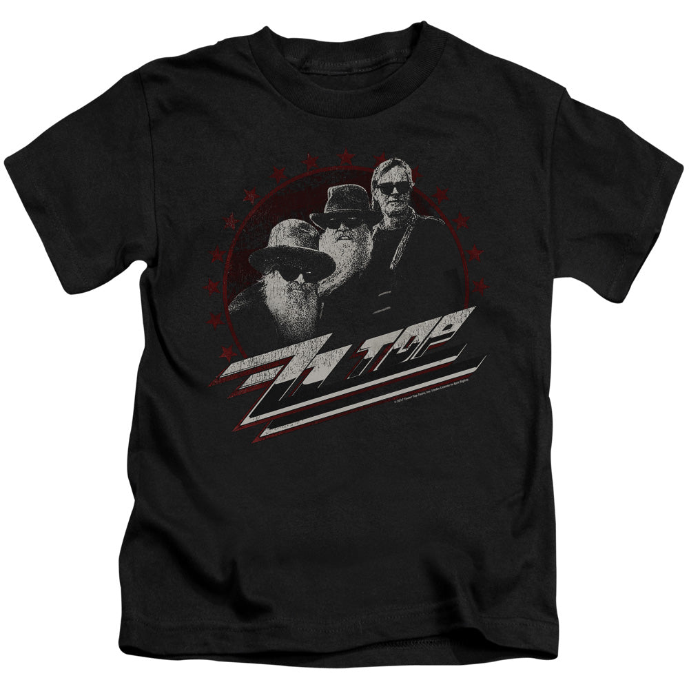 ZZ Top The Boys Juvenile Kids Youth T Shirt Black