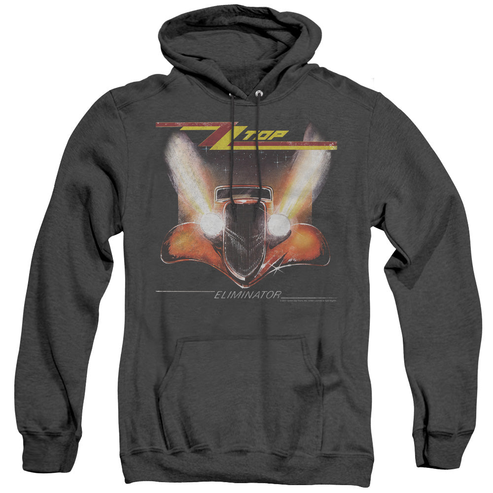 ZZ Top Eliminator Cover Heather Mens Hoodie Black