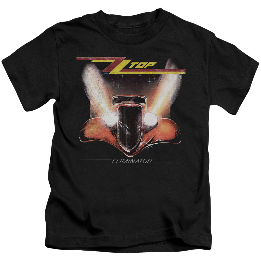 ZZ Top Eliminator Cover Juvenile Kids Youth T Shirt Black