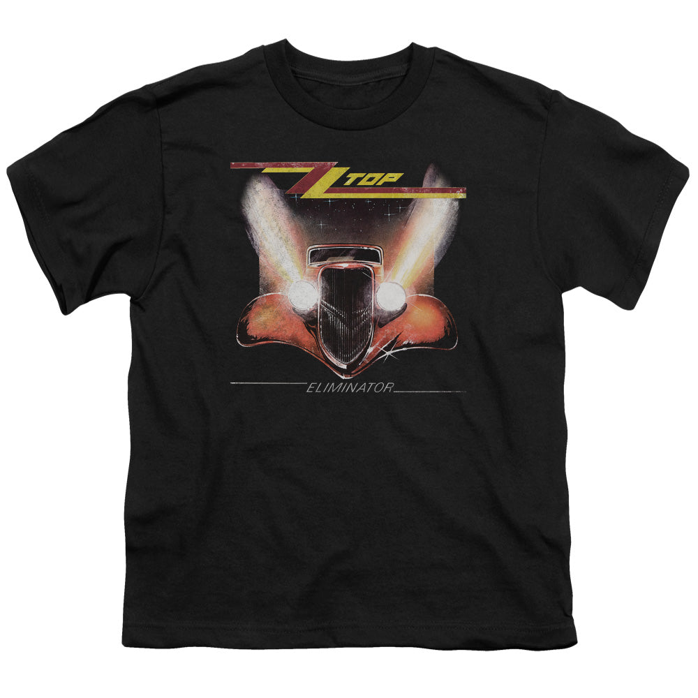 ZZ Top Eliminator Cover Kids Youth T Shirt Black