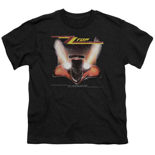 ZZ Top Eliminator Cover Kids Youth T Shirt Black