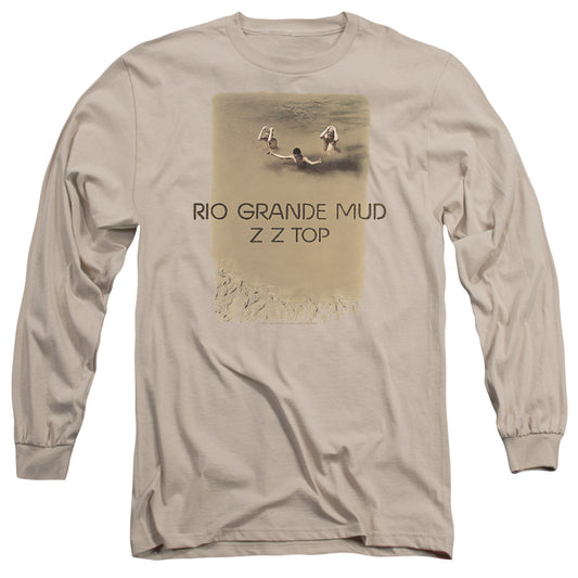 ZZ Top Rio Grande Mens Long Sleeve Shirt Sand