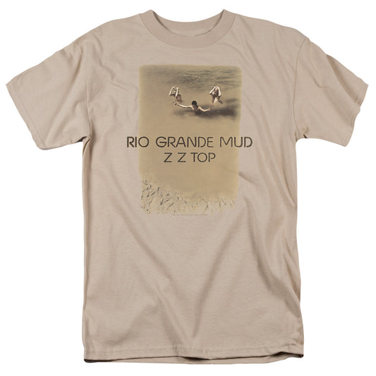 ZZ Top Rio Grande Mens T Shirt Sand