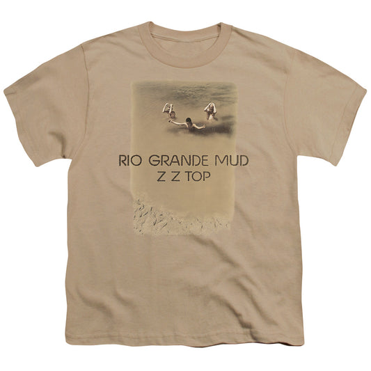 ZZ Top Rio Grande Kids Youth T Shirt Sand