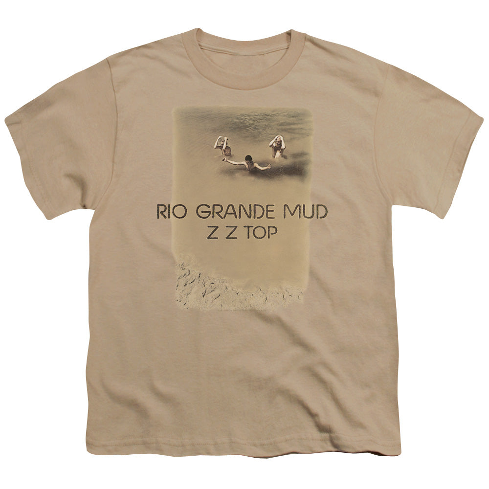 ZZ Top Rio Grande Kids Youth T Shirt Sand