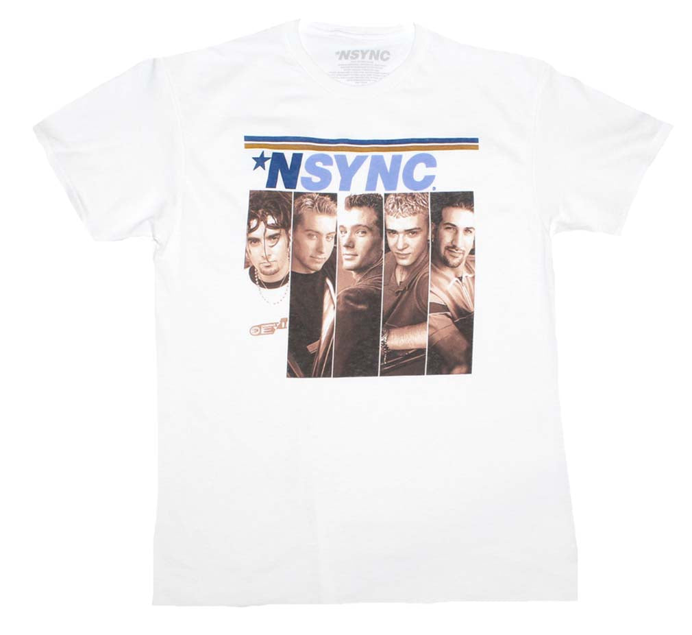 NSYNC Split Photo Mens T Shirt