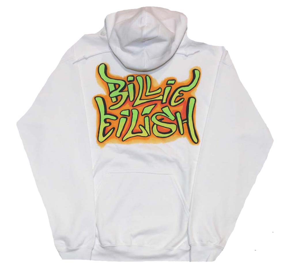 Billie eilish graffiti hoodie new arrivals