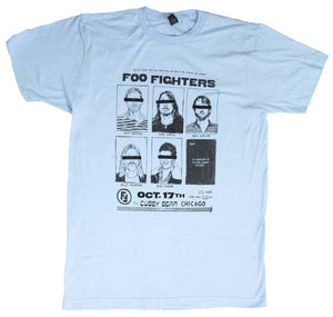Foo Fighters Cubby Bear Chicago Soft Mens T Shirt