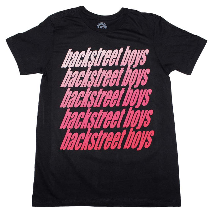 Backstreet Boys Vintage Repeat Mens T Shirt