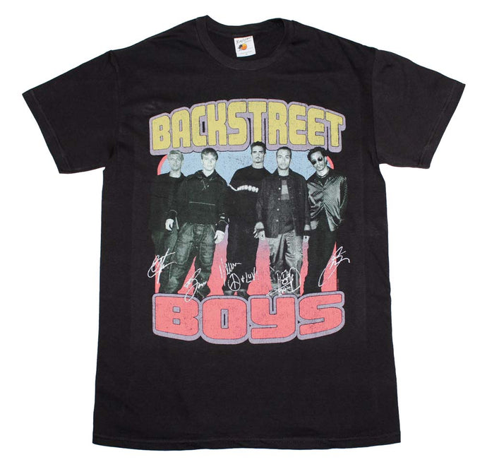 Backstreet Boys Vintage Destroyed Mens T Shirt