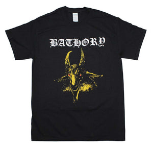 Bathory Yellow Goat Mens T Shirt