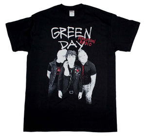 Green Day Red Hot Mens T Shirt
