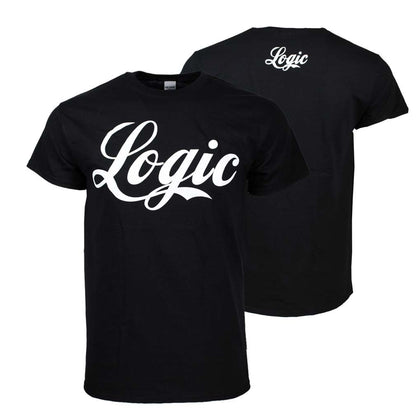 Logic Logo Mens T Shirt Black