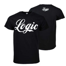 Load image into Gallery viewer, Logic Logo Mens T Shirt Black