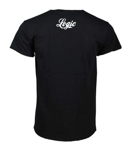 Logic Logo Mens T Shirt Black