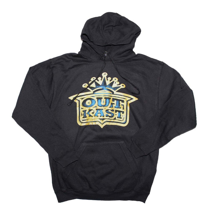 Outkast Gold Crown Logo Pullover Mens Hoodie Sweatshirt