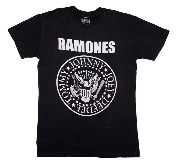Ramones Seal Logo Mens T Shirt