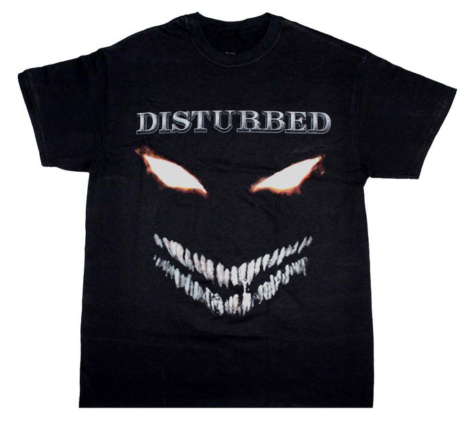 Disturbed Scary Face Mens T Shirt