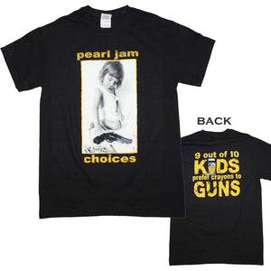 Pearl Jam Choices Mens T Shirt