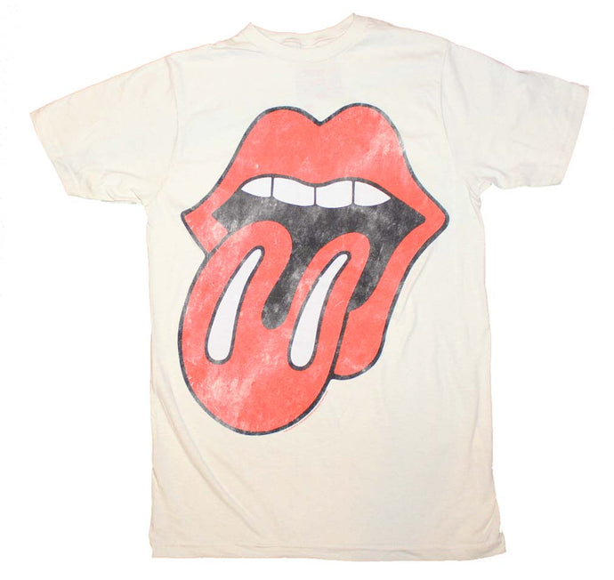 Rolling Stones 30/1 Enzyme Washed As Worn by Mick Mens T Shirt